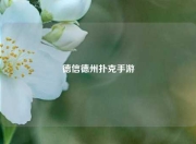 德信德州扑克手游
